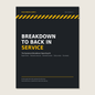 Breakdown to Back in Service: Equipment Breakdown Report Kit + Downtime Tracker
